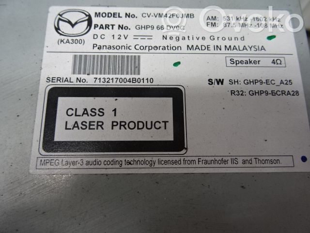 Mazda CX-5 Panel / Radioodtwarzacz CD/DVD/GPS 