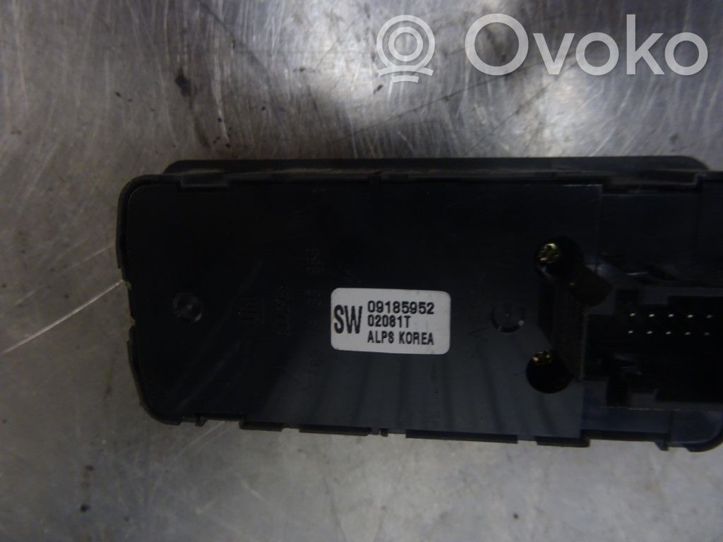 Opel Vectra C Electric window control switch 
