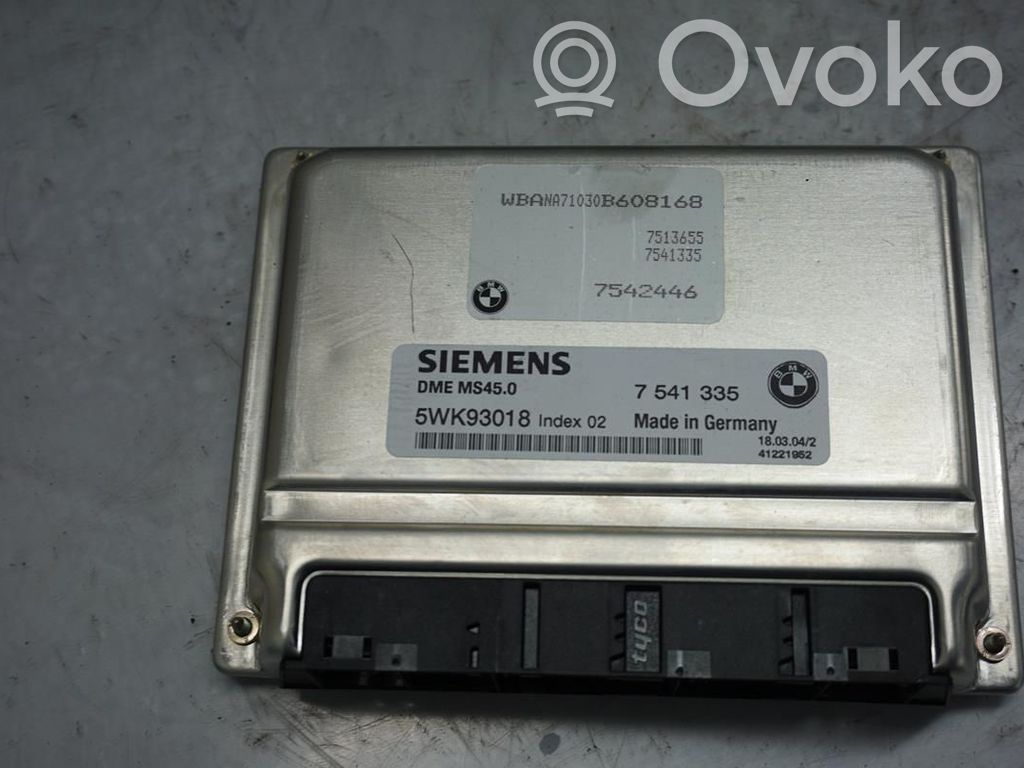 BMW 5 E60 E61 Injection control unit/module 