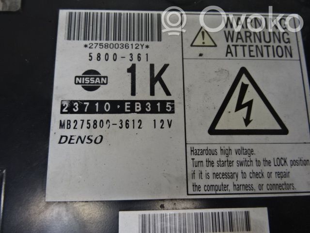 Injection control unit/module   186939,23710EB315