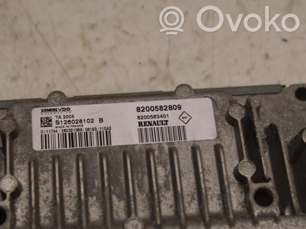 Gearbox control unit/module   8200582809,185838