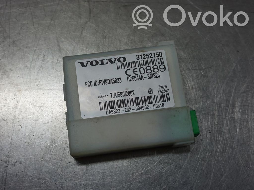Volvo S40 Muut ohjainlaitteet/moduulit 