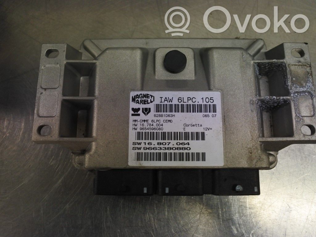 Peugeot 207 Injection control unit/module 