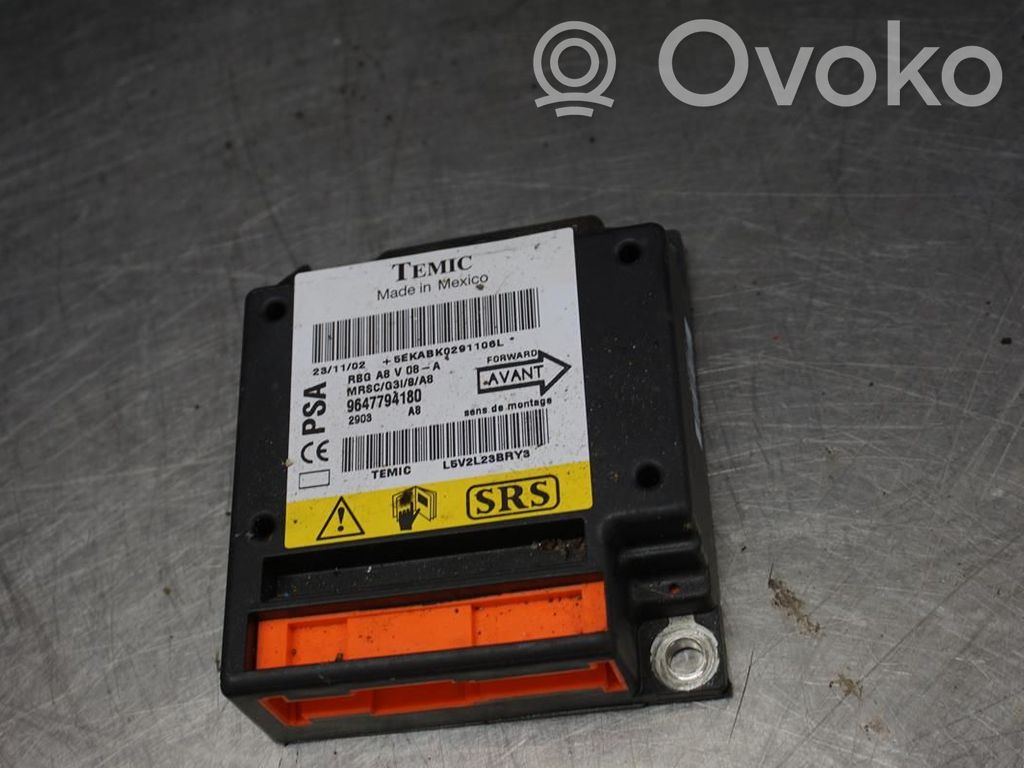 Citroen C3 Unidad de control/módulo del Airbag 