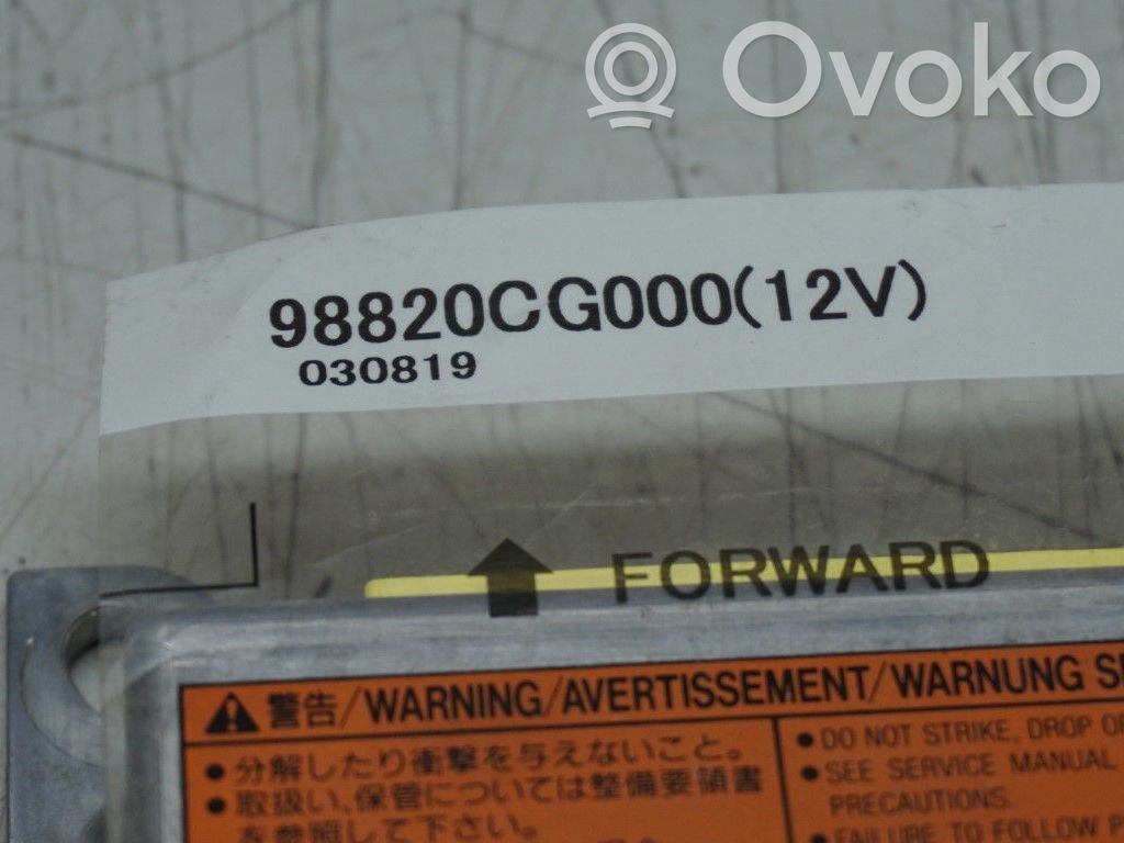 Infiniti FX Sterownik / Moduł Airbag 