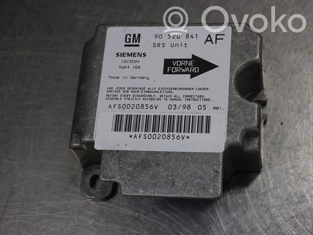 Airbag control unit/module   201292,09229037