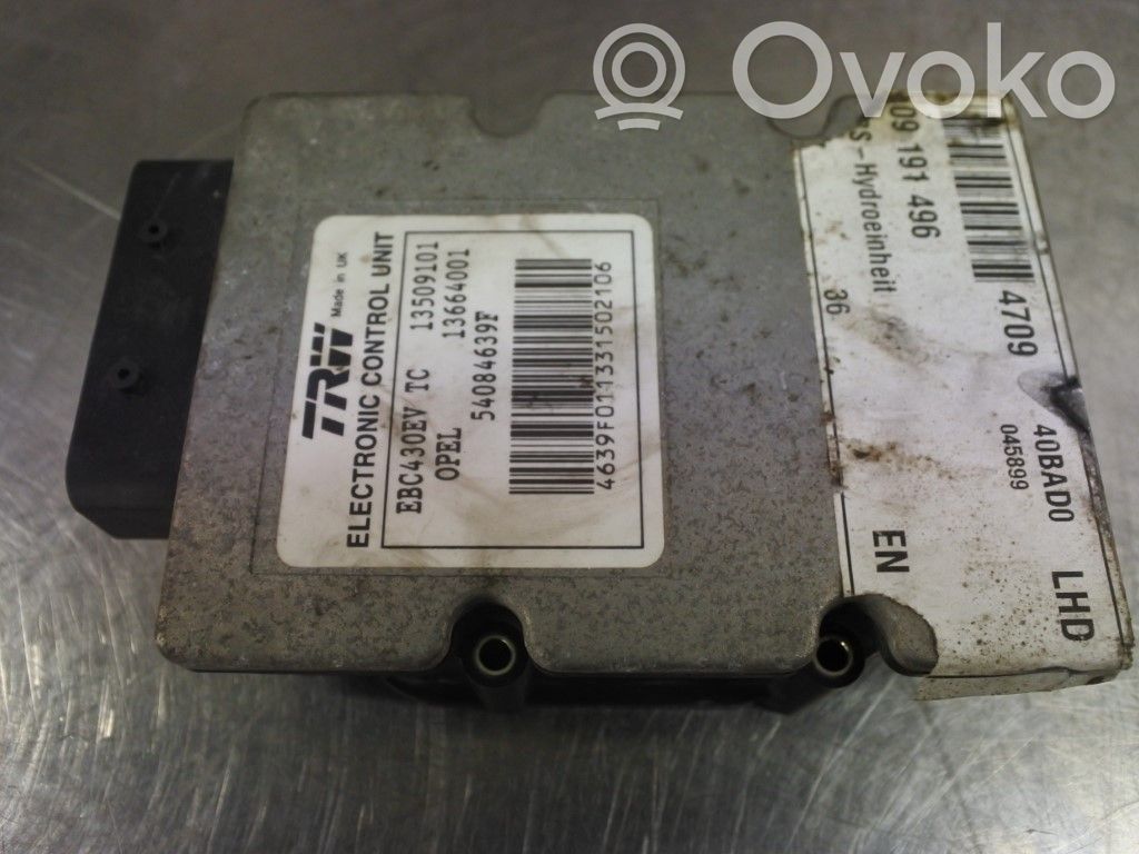 Opel Vectra C ABS control unit/module 