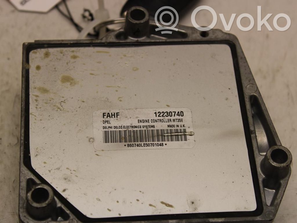 Opel Astra H Injection control unit/module 
