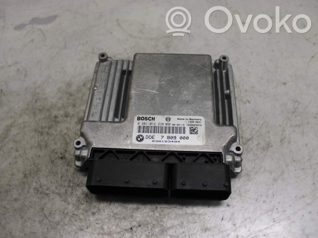 BMW 5 E60 E61 Sterownik / moduł wtrysku 