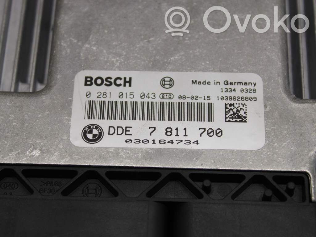 BMW 5 E60 E61 Sterownik / moduł wtrysku 