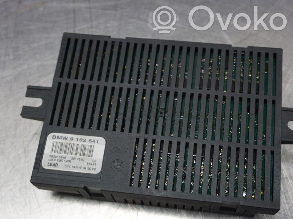 Other control units/modules   9192641,N027476,6919621