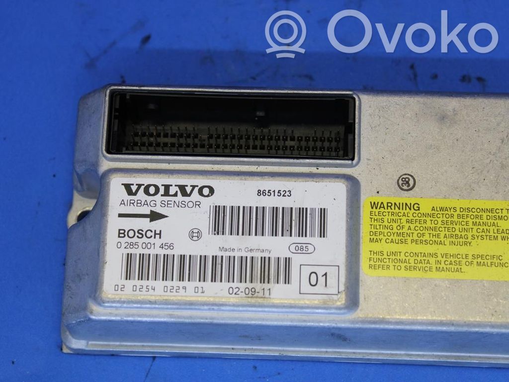 Unidad de control/módulo del Airbag   30658912,N028809,8651523