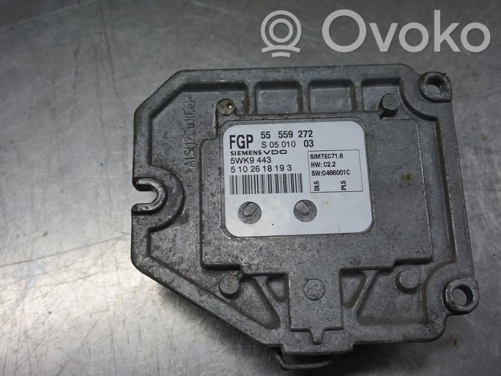 Opel Astra H Sterownik / moduł wtrysku 