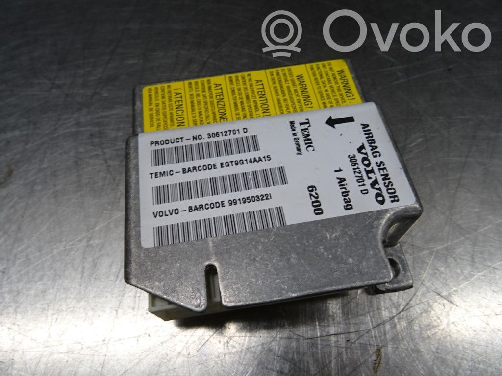 Volvo S40, V40 Sterownik / Moduł Airbag 