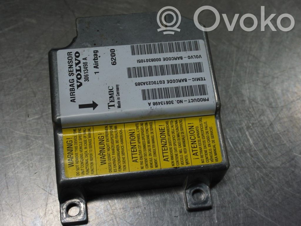 Volvo S40, V40 Centralina/modulo airbag 
