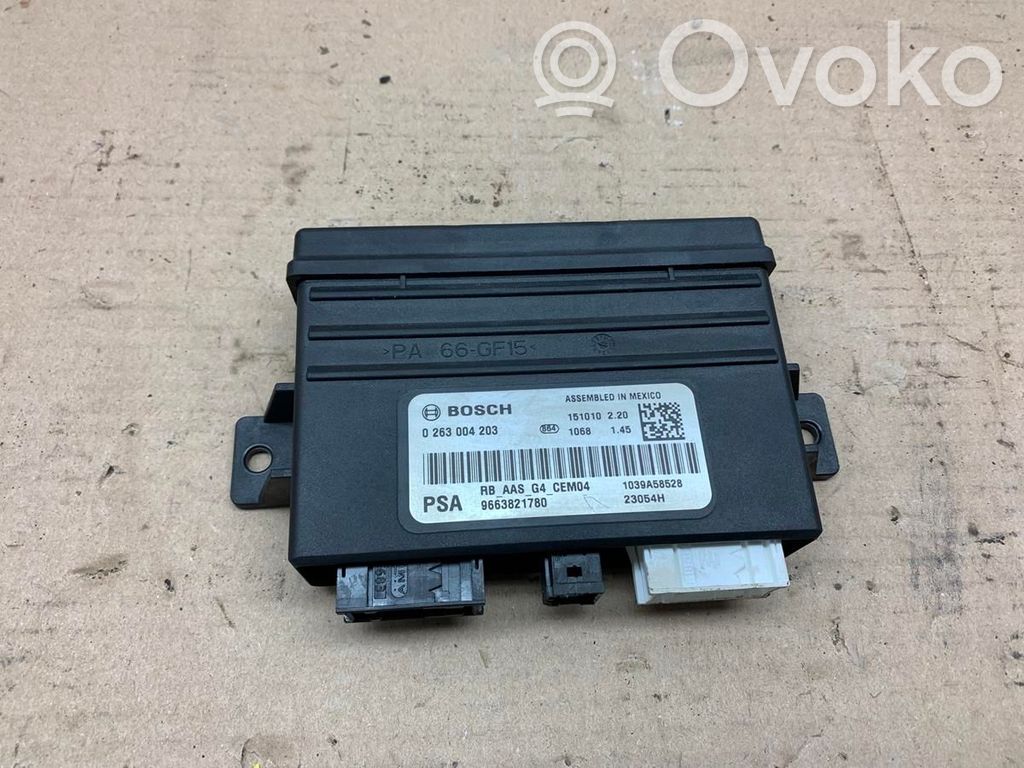 Parking PDC control unit/module   6590AQ,N037843,0263004203
