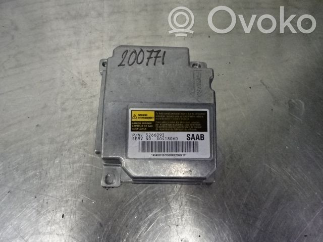 Saab 9-5 Unitate/modul de comandă airbaguri 