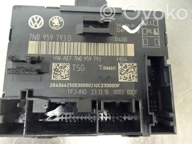 Volkswagen Sharan Sterownik / Moduł drzwi 
