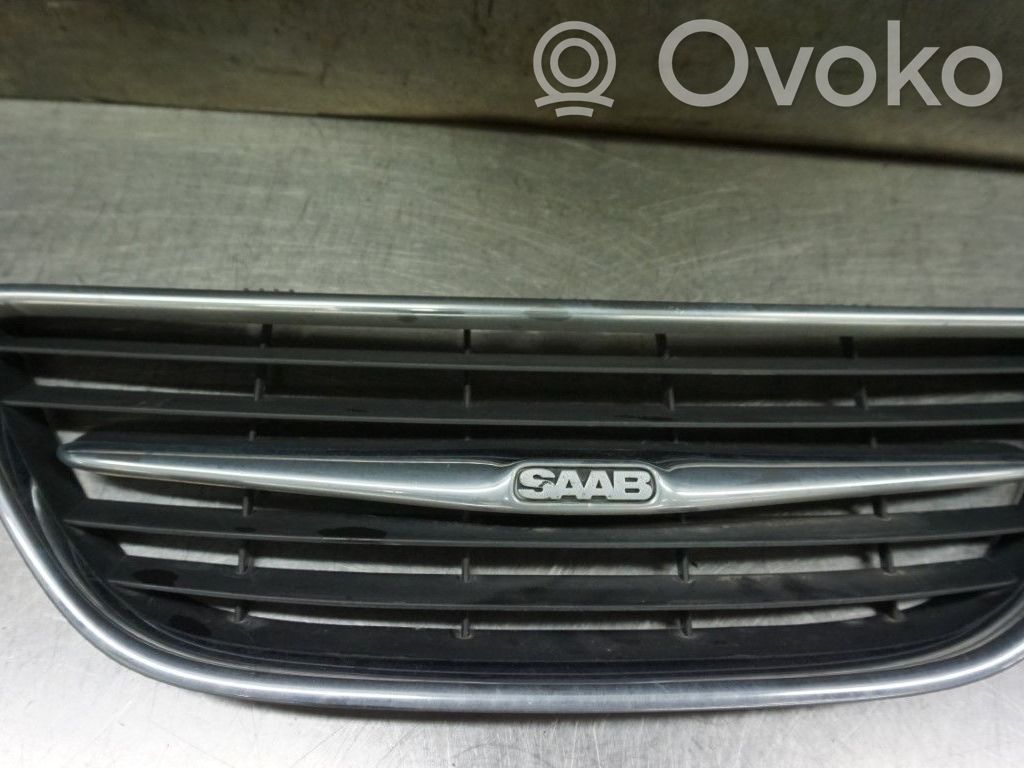 Saab 9-3 Ver2 Maskownica / Grill / Atrapa górna chłodnicy 