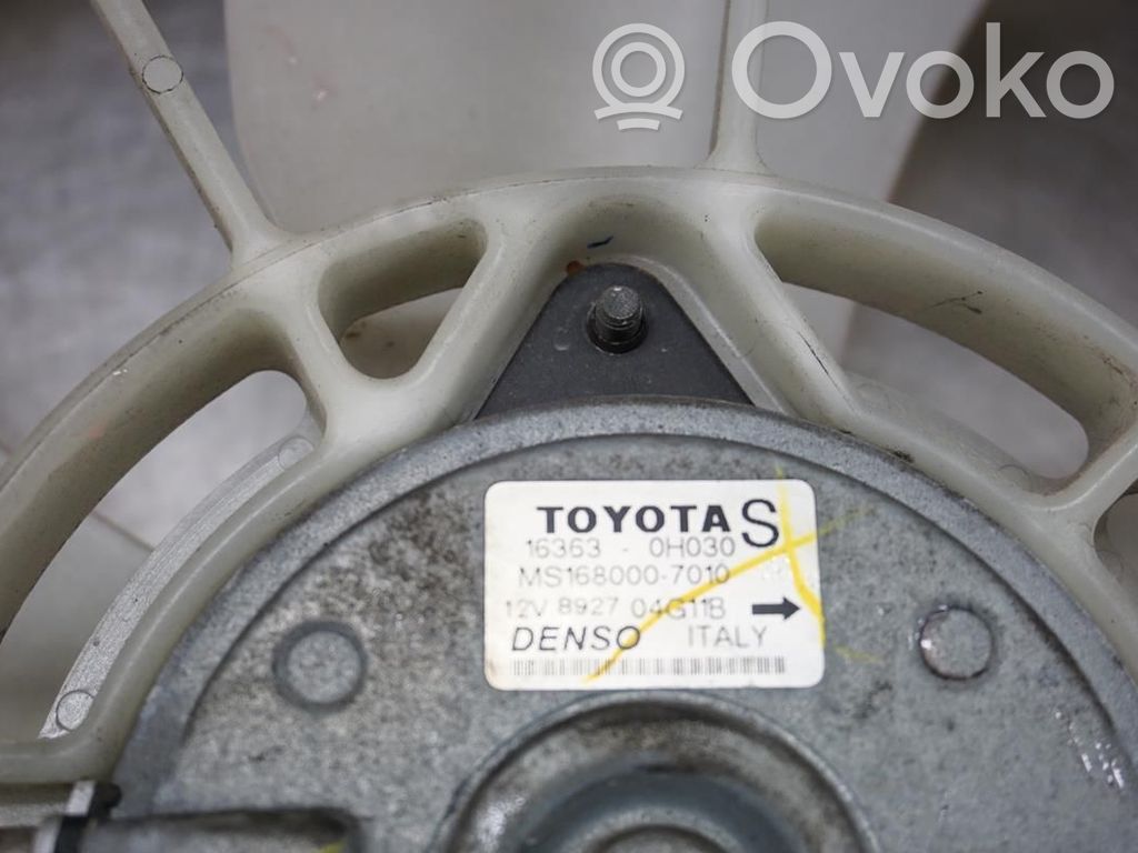 Toyota Corolla E120 E130 Ventilatore di raffreddamento elettrico del radiatore 