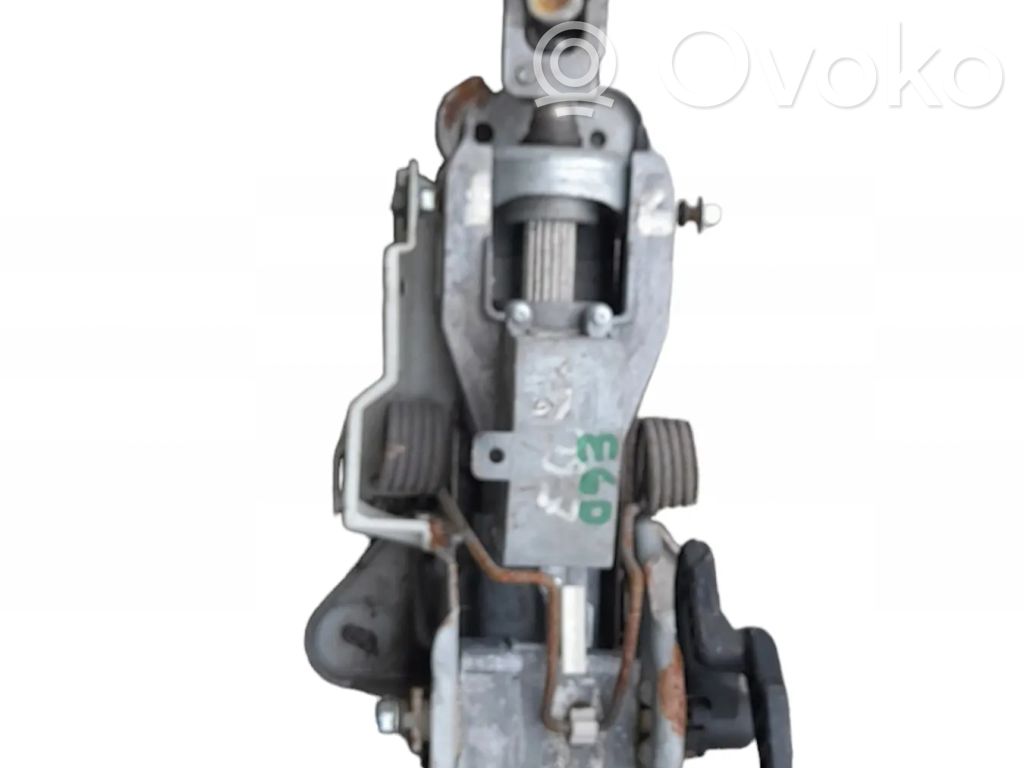 Steering wheel axle