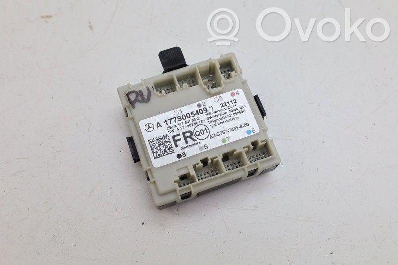 Mercedes-Benz A W177 Unidad de control/módulo del bloqueo de puertas 