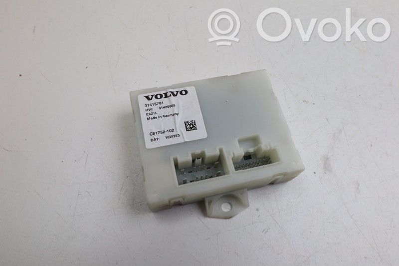 Volvo XC60 Unitate control deschidere portbagaj 