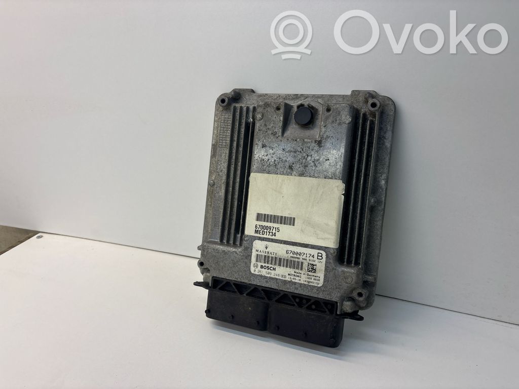 Engine control unit/module   670007174,0261S09248,1039S62152,13290838,670009715,MED1734
