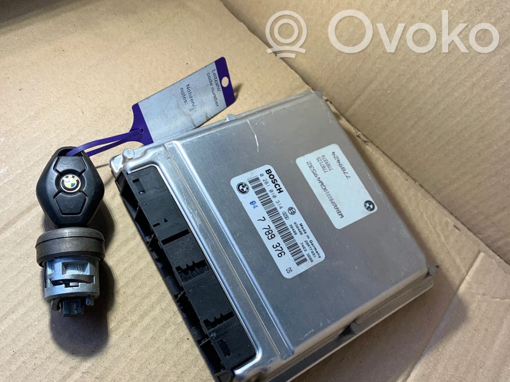 Engine ECU kit and lock set   7789376,28RTF091,0281010314