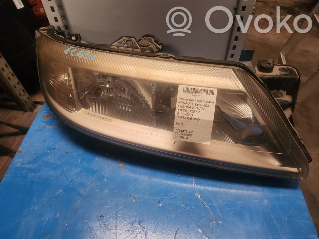 Renault Laguna II Headlight/headlamp 
