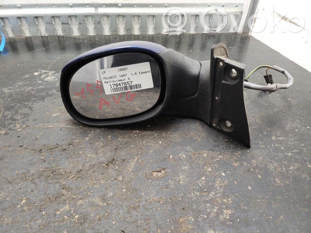 Peugeot 1007 Espejo lateral manual 