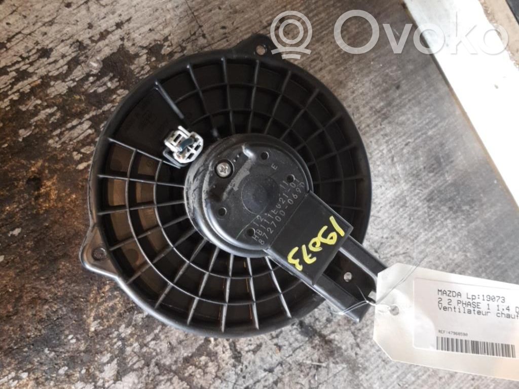 Mazda 2 Mazā radiatora ventilators 