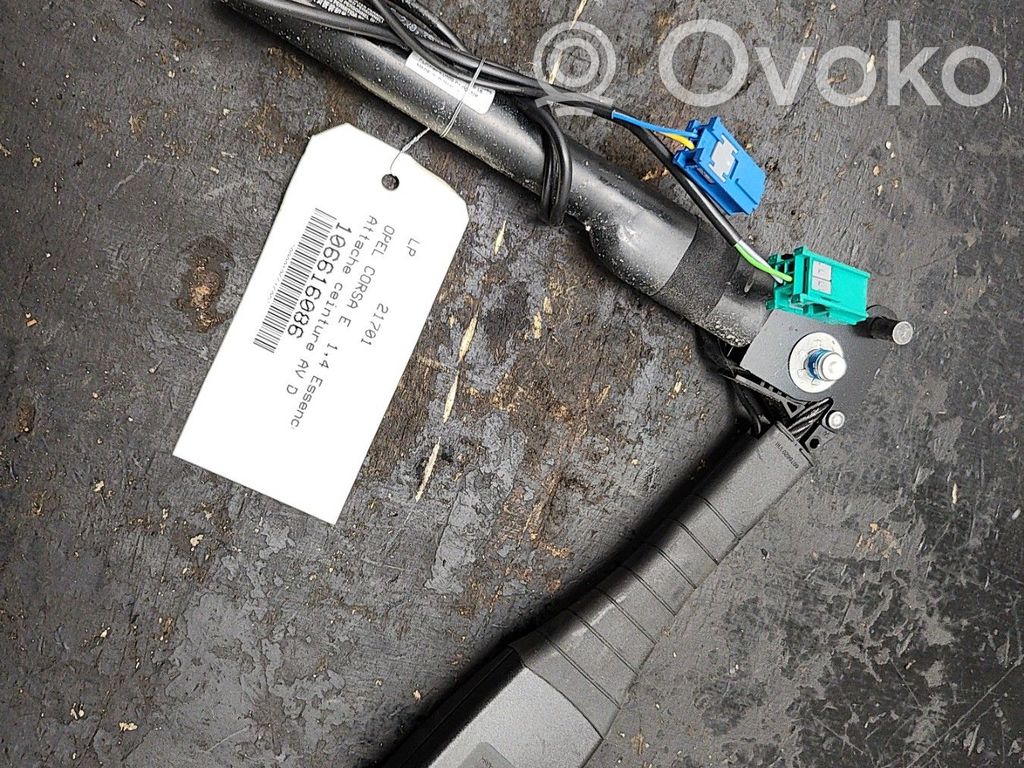 Opel Corsa E Priekšējās jostas sprādze 