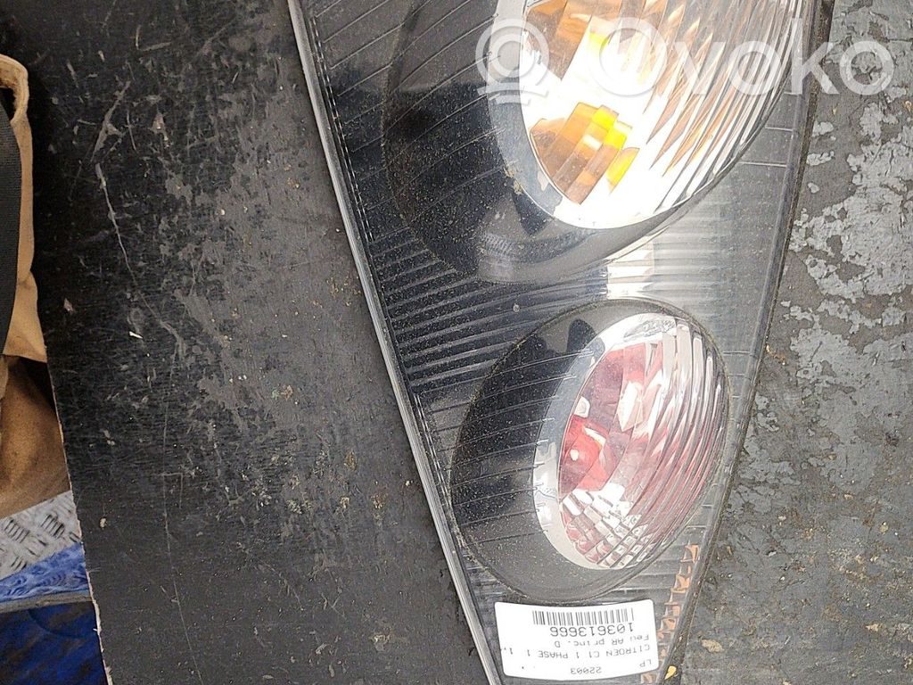 Citroen C1 Lampa tylna 
