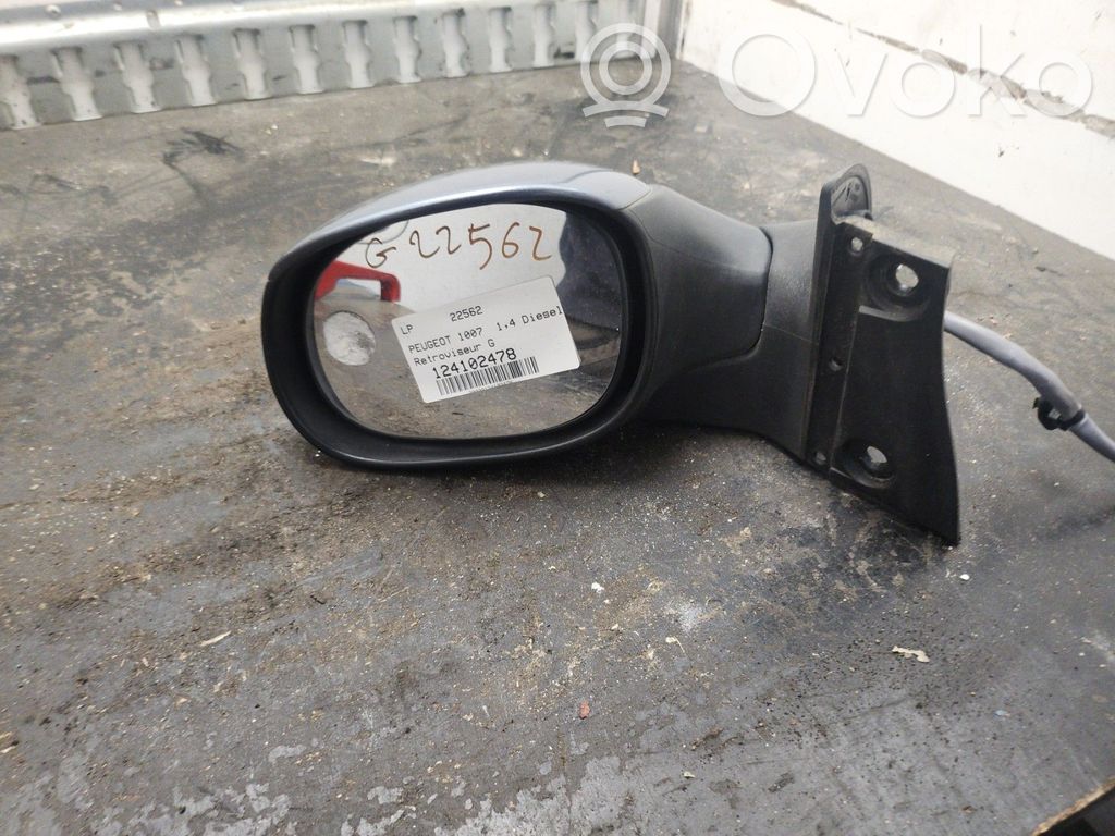 Peugeot 1007 Manualne lusterko boczne drzwi przednich 