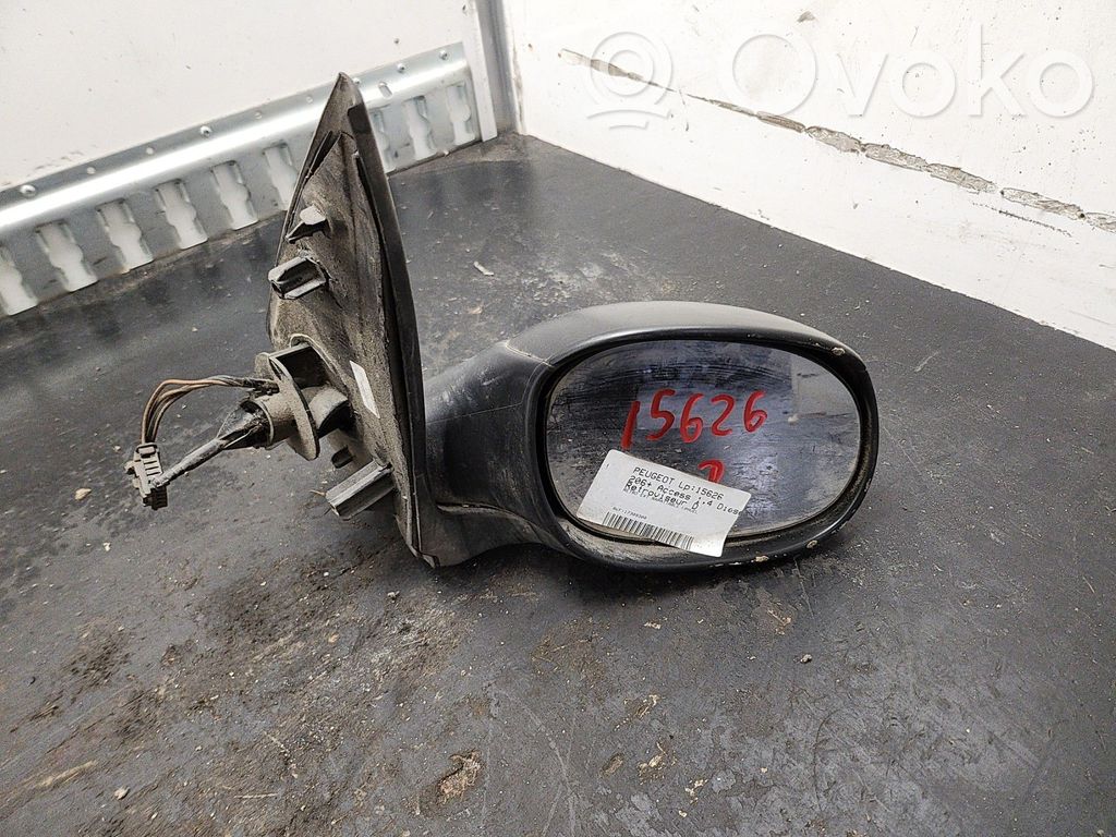 Peugeot 206+ Manualne lusterko boczne drzwi przednich 