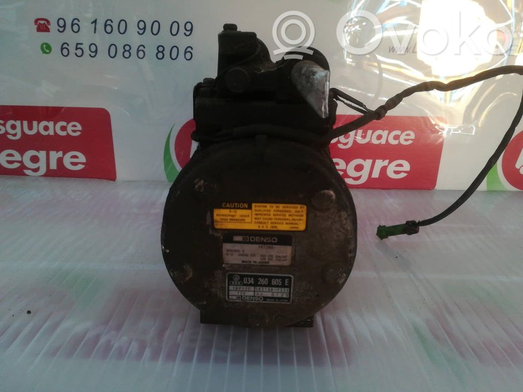 Audi 80 90 B3 Ilmastointilaitteen kompressorin pumppu (A/C) 