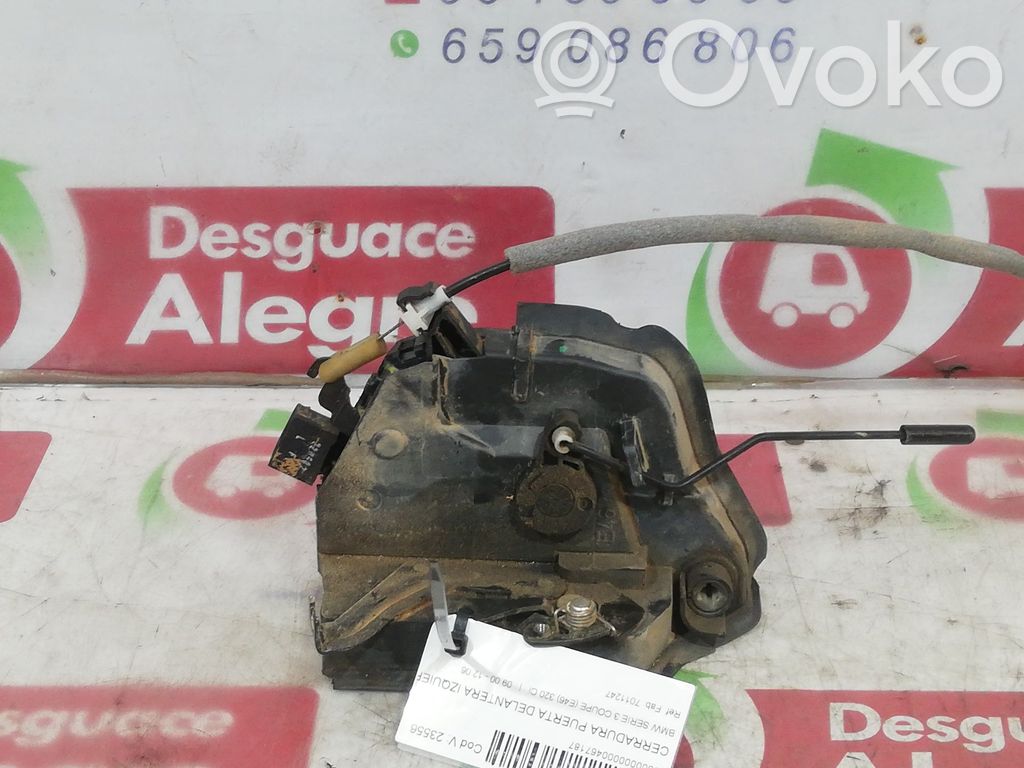 BMW 3 E46 Priekšpusē slēdzene 