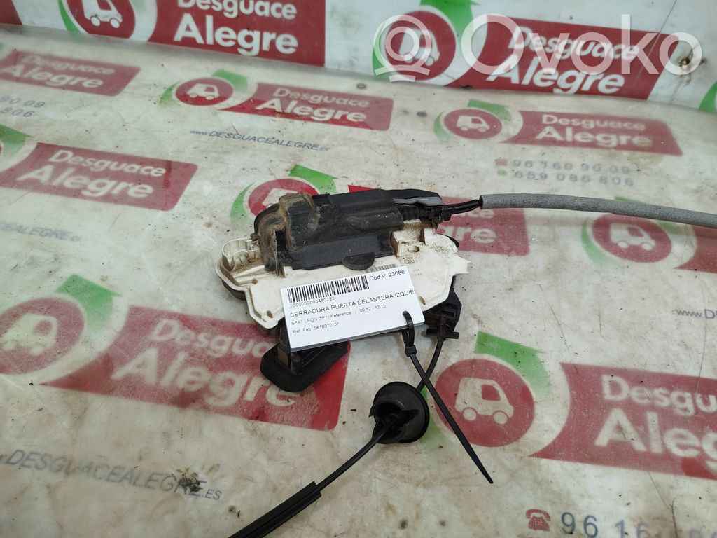 Seat Leon (5F) Serrure de porte avant