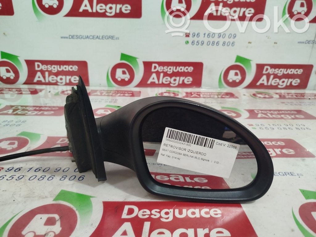Seat Cordoba (6L) Rétroviseur électrique de porte avant 