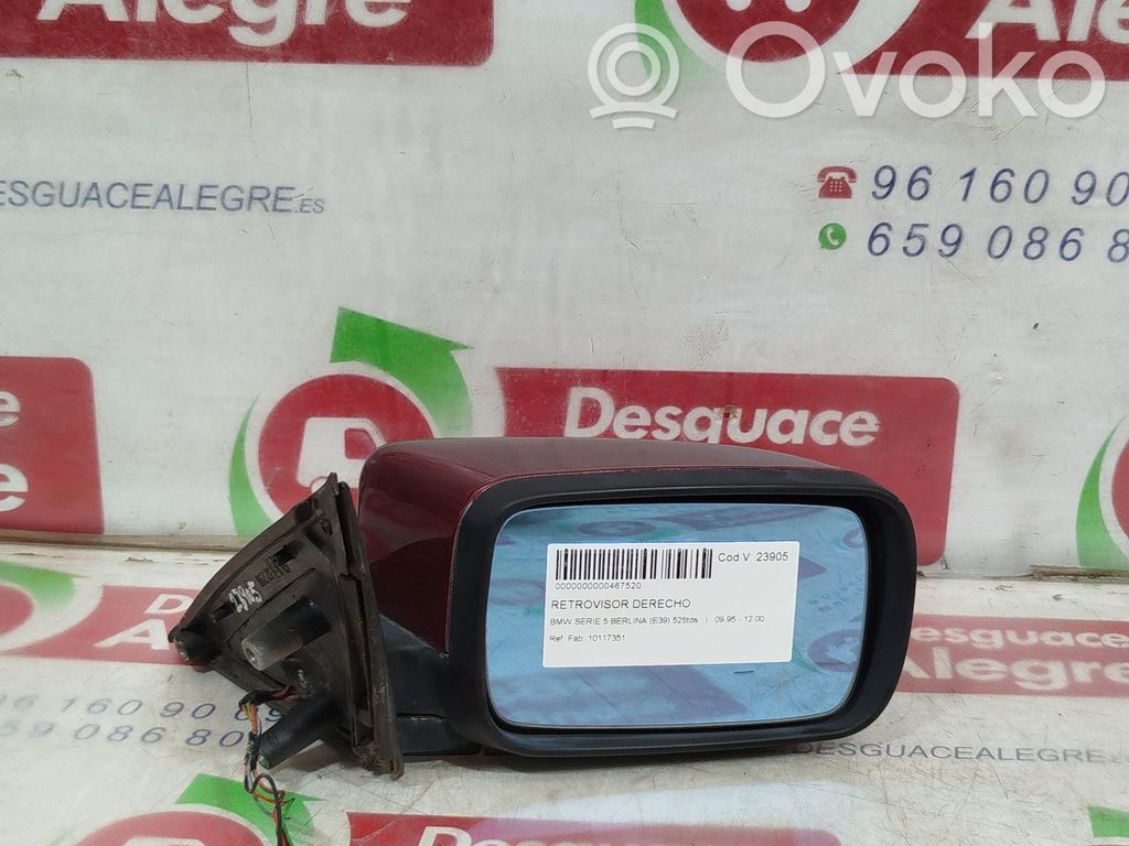 BMW 5 E39 Specchietto retrovisore elettrico portiera anteriore