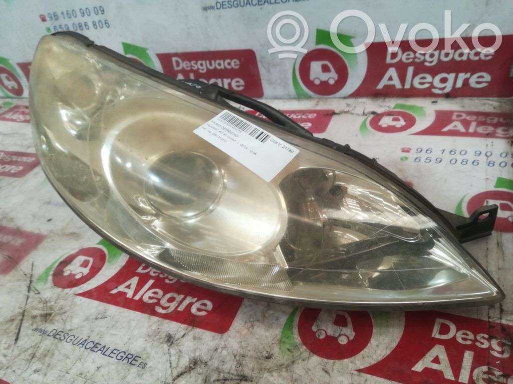 Peugeot 407 Faro/fanale
