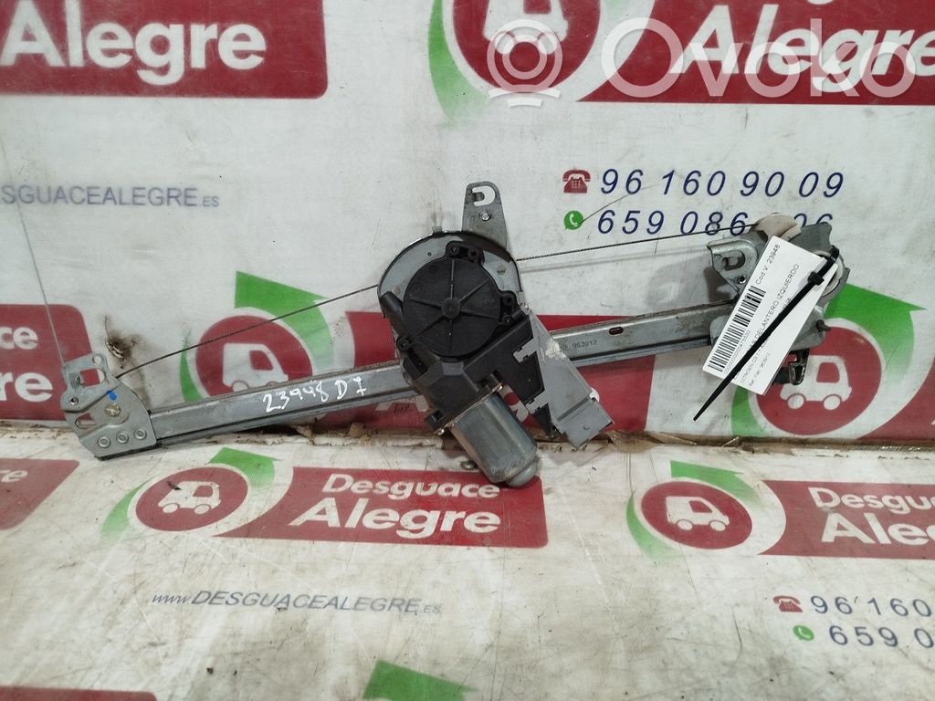 Citroen C3 Mécanisme de lève-vitre avec moteur