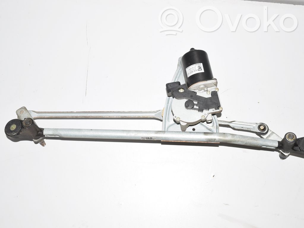BMW X5 E53 Wischergestänge Wischermotor vorne 