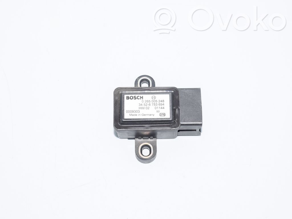 ESP acceleration yaw rate sensor   0265005248,6753694