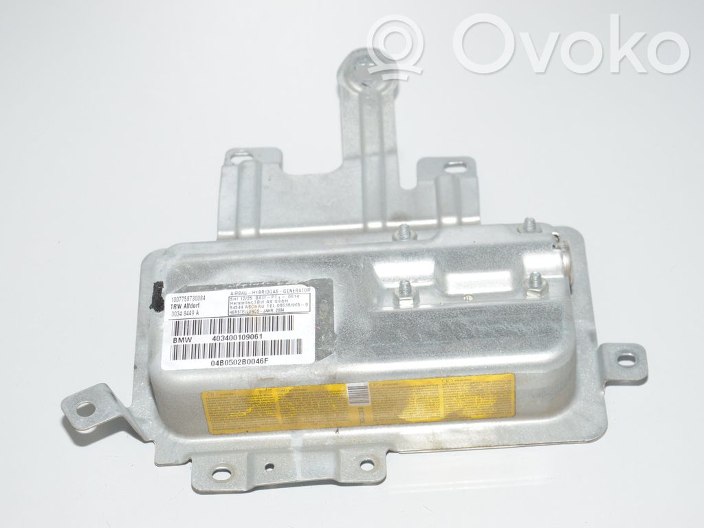 BMW X3 E83 Airbag portieră spate 