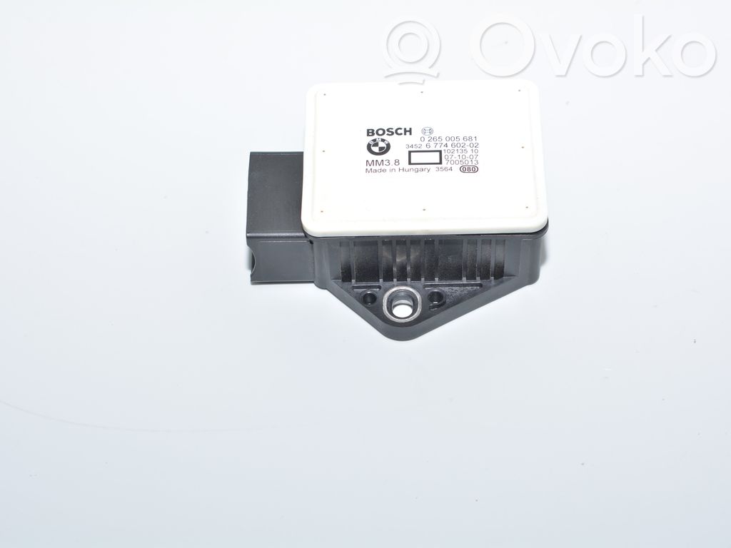 ESP acceleration yaw rate sensor   6774602,0265005681