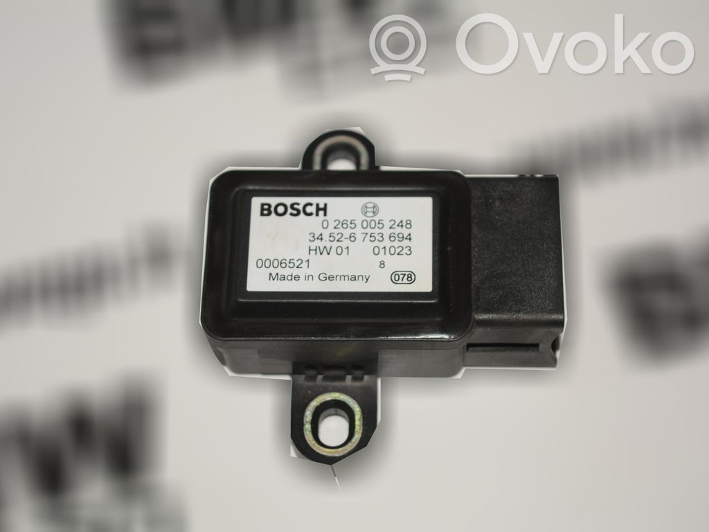 ESP acceleration yaw rate sensor   6753694,0265005248