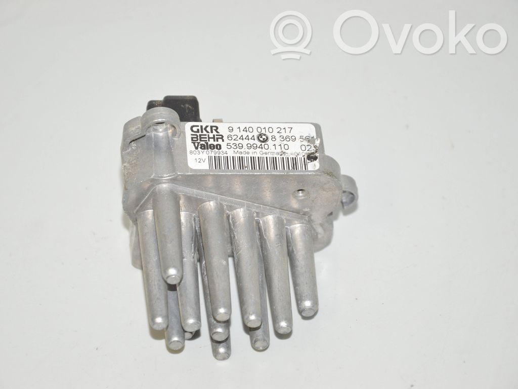 BMW X5 E53 Résistance moteur de ventilateur de chauffage 