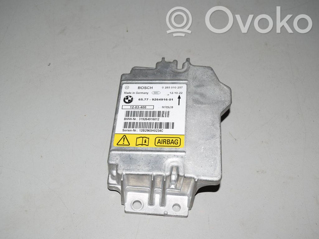 BMW 3 E92 E93 Airbag control unit/module 